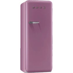 Smeg FAB28QRO1 60cm 'Retro Style' Fridge and Ice Box in Pink with Right Hand Hinge